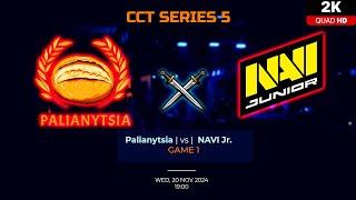 Palianytsia vs NAVI Jr. Game 1 Highlights | CCT Dota 2 Series 5 | [20-Nov-24]