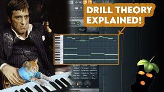 BEGINNERS GUIDE TO DRILL MELODIES! (How To Make UK Drill Melodies - FL Studio 20)