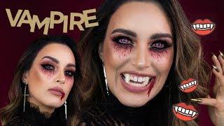 VAMPIRA SEXY... HALLOWEEN TUTORIAL | PAU FLORENCIA