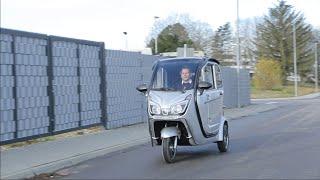 BADER Kabinenroller eLizzy Premium C25, 25 km/h, bis 50 km Reichweite, Elektromobil, Stadtflitzer