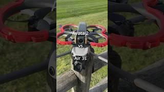 Battle of Cameras: DJI Air 3s vs Avata 2 FPV drone! #dji #drone