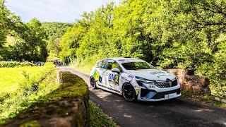 Onboard Clio Trophy France Asphalte - Rallye Aveyron Rouergue Occitanie 2024