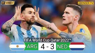 MESSI LEADS ARGENTINA TO SEMI-FINALS IN A MOST DRAMATIC MATCH AND ELIMINATED NETHERLAND FROM WORLD C