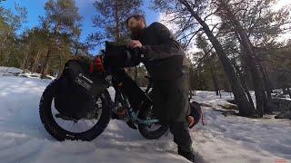 Kolmen yön Bikepacking (pilkki) retki (retkiruokaa) Halki Karkkilan komeimpien maisemien osa 2/2