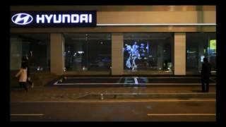 Transparent Holographic Rear Projection Film For Shop Window Advertising