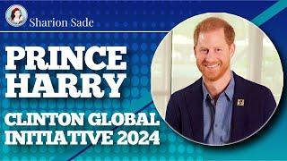 Prince Harry Attending the Annual Clinton Global Initiative