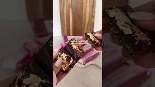 Dubai chocolate pt. 1 #dubai #dubaichocolate #yum #recipe #pink #asmr #shorts #pistachio #diy