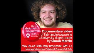 Presentation of the documentary video about FabrianoInAcquarello - The Art Of Water