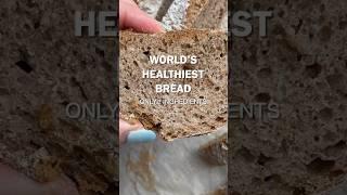 World’s Healthiest Bread (Only 2 Ingredients!) #healthy #baking #bread #recipe