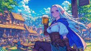 Relaxing Medieval Music - Enchanted Tavern Ambience, Gentle RPG Music, Bard's Banquet