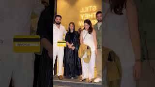 Irfan Pathan with wifey Safa Baig, Zaheer Khan and wifey Sagarika Ghatge #shortvideo