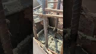 column casting mistake #construction #column #buildingconstruction #building #shiviconstructions