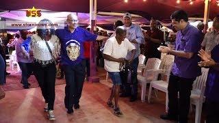 Bouterse verwelkomt ABOP en PALU-leden in Coronie