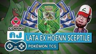 UNBOXING LATA EX HOENN SCEPTILE - Pokémon Trading Card Game