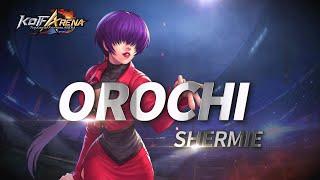 [KOF ARENA] Orochi Shermie Skillset