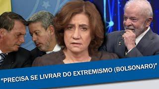 MÍRIAM LEITÃO CRITICA ARTHUR LIRA AO VIVO NA GLOBONEWS: "TOMOU CAFÉ COM JAIR BOLSONARO"