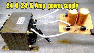 diy amplifier power supply #24 0 24 power supply circuit diagram