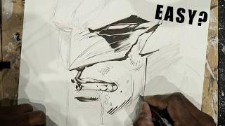 How to Ink any Drawing in 20 minutes