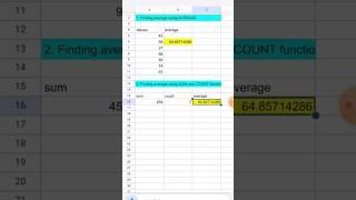 How to find Average in Excel using functions #activity #applied_maths #msexcel #average #cbseclass11