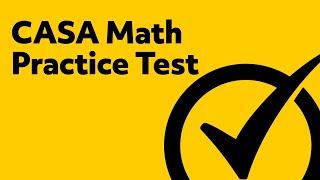 CASA Exam - Math (035) Practice Test