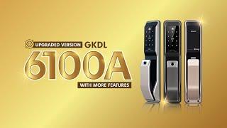 ALL NEW KEYWE GKDL 6100 SMART PUSH PULL KOREA DIGITAL DOOR LOCK - Fingerprint Code Card Key BLE WIFI