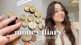 Dit is waar ik mijn geld aan heb uitgegeven in Maart  Money Diary