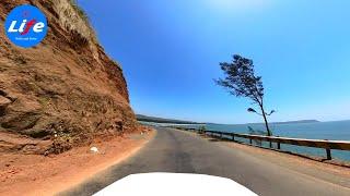 Driving in Konkan | Ganpatipule to Ratnagiri Via Aare Ware beach | Life Walk and Drive