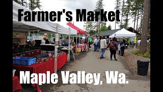 Farmer's Market - Maple Valley, Washington, USA - June 2022