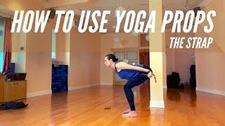 How to Use Yoga Props | The Strap for Forward Fold