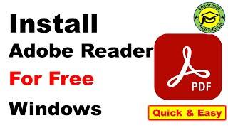 How to Download & Install Adobe Acrobat Reader for free on Windows 10/ 11 [2024]