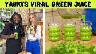 YAHKI AWAKENED Reveals His VIRAL HEALING GREEN JUICE!