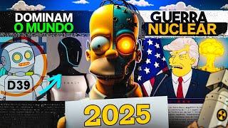 AS PREVISÕES DOS SIMPSONS PARA 2025