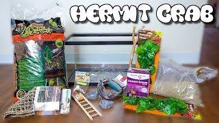 *NEW* HERMIT CRAB ONLY TANK SETUP!!