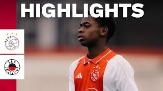 Mohamed Abdalla strikes twice!  | Highlights Ajax O16 - Excelsior O16