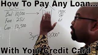 Velocity Banking: How To Pay Any Loan With Your Credit Card