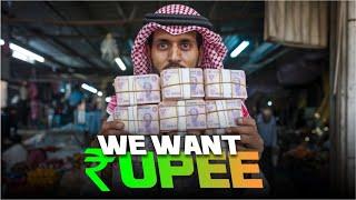 Why Gulf Countries Once Used Indian Currency | We Want Rupee!" –