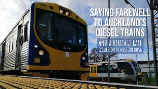 Saying farewell to Auckland's diesel trains (and a heritage rail excursion to Mission Bush)