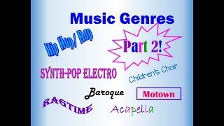 Musical Genres Part 2