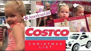 COSTCO CHRISTMAS TOYS-MAKING A LIST