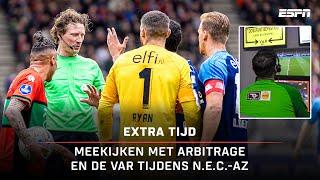 ️ DISCUTABELE TERUGSPEELBAL en BUITENSPELGOAL? Kijk & luister mee!  | Extra Tijd N.E.C. - AZ