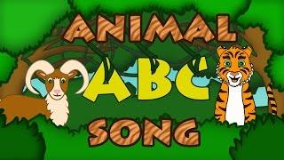 ABC ANIMALS SONG Learn ABC Song Animal Songs for Kids Preschool by 123ABCtv