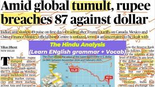 Improve Your Grammar While You Read! | The Hindu Newspaper Reading | English Reading Skill