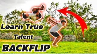 Learn Backflip ASAP - Detail Tutorial of BACKFLIP