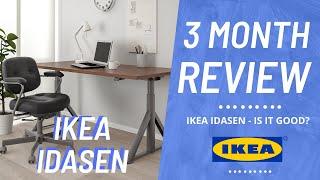 IKEA IDASEN - REVIEW AFTER 3 MONTHS - IS IT GOOD? - SIT/STAND DESK