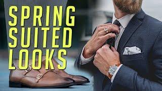 3 Suited Looks for Spring 2017 || How to Style Suits Lookbook || Gent's Lounge