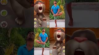 Talking Tom vs Real life Funny Viral io Reaction  #shorts