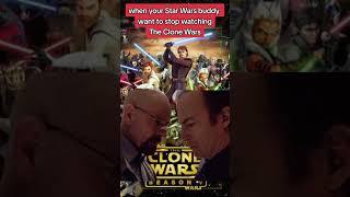 To that one buddy that stop watching The Clone Wars halfway #disneyplus #theclonewars #starwars