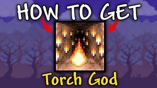 How to Get Achievement "Torch God" in Terraria