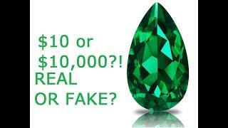 HOW TO TELL IF EMERALD IS FAKE?!