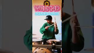 THE WEEKND - BLINDING LIGHTS #drumcover #shorts